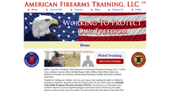 Desktop Screenshot of americanfirearmstraining.net